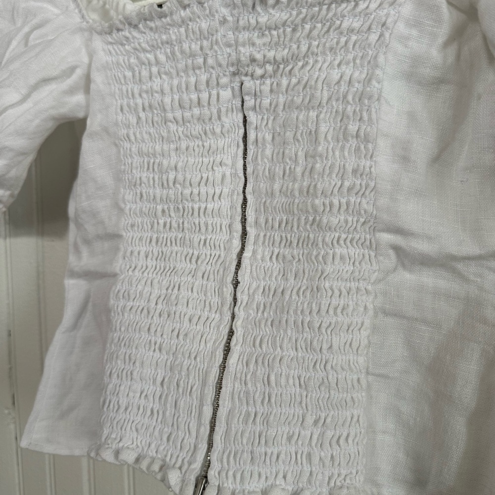 Reformation Rory Linen Blouse - Picture 3 of 6